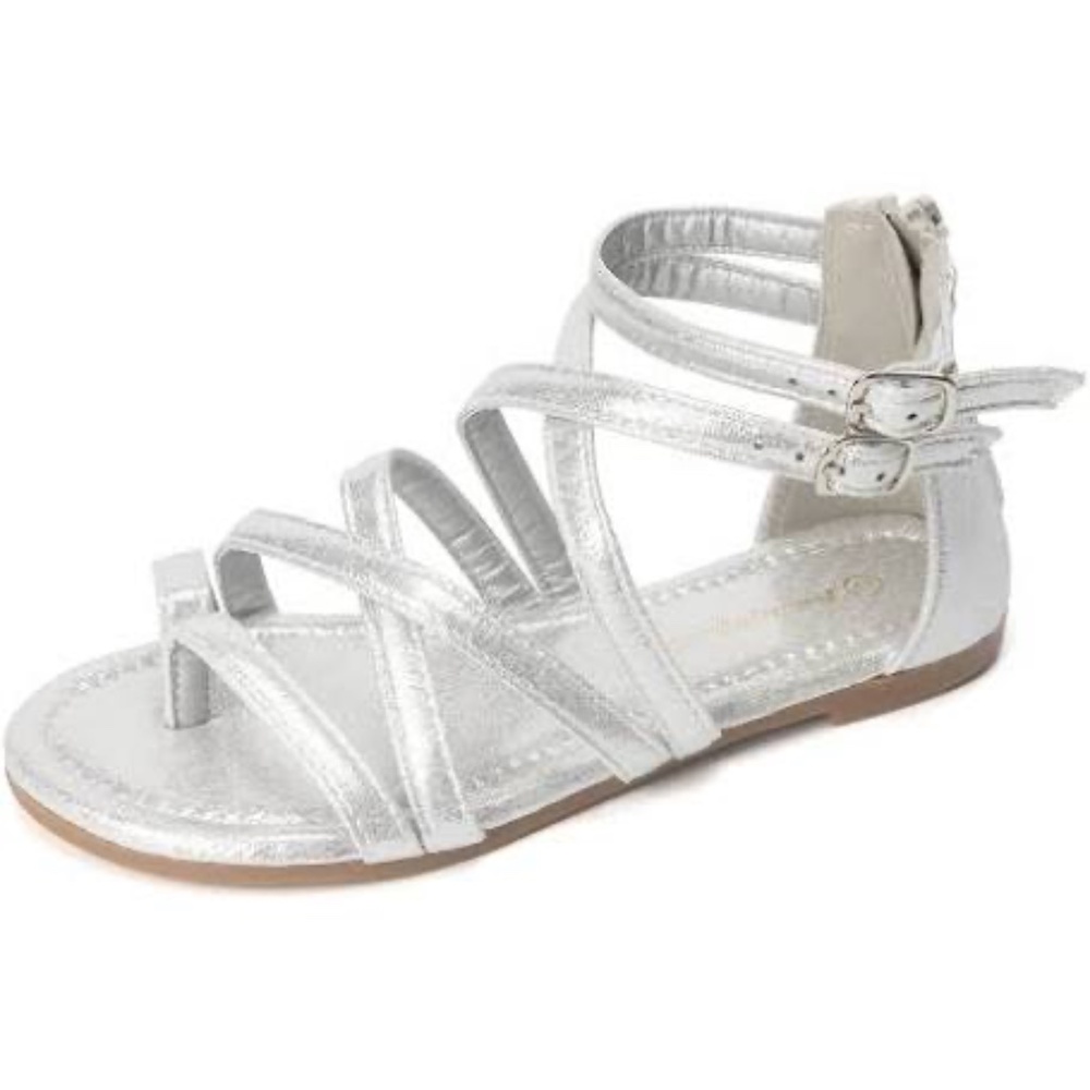 Girls Strappy Sandals, sz 5Y